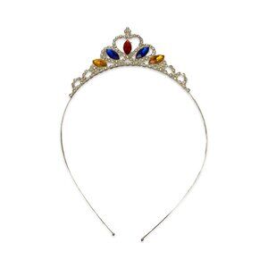 Gemstone and Faux Diamond Princess Tiara / Headband - Never Worn